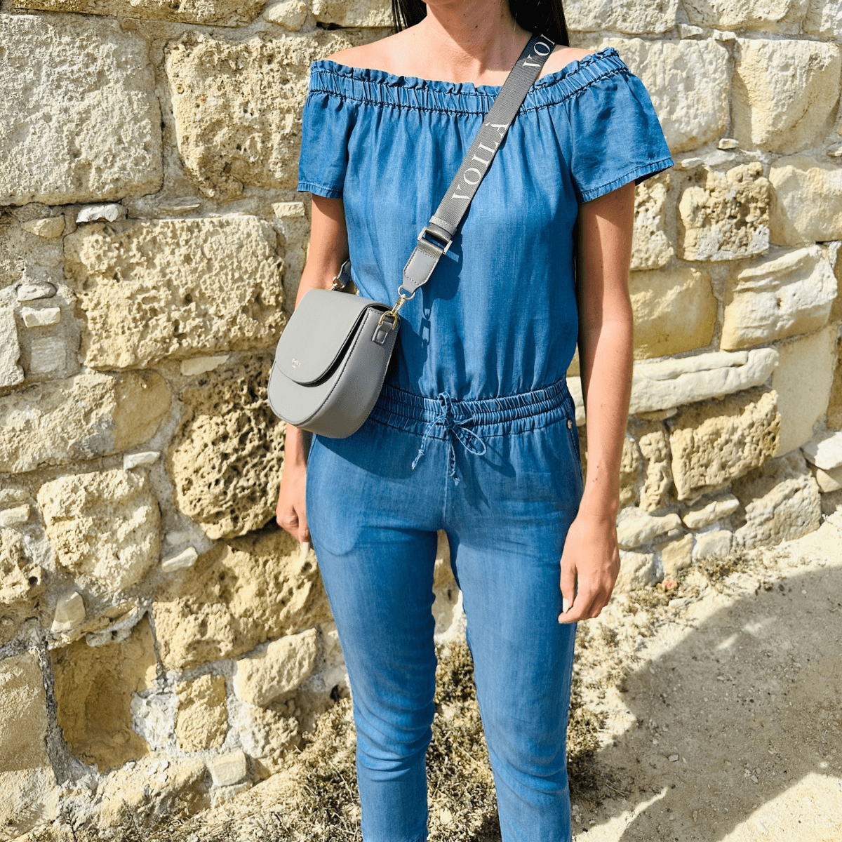 Crossbody Bag - taupe